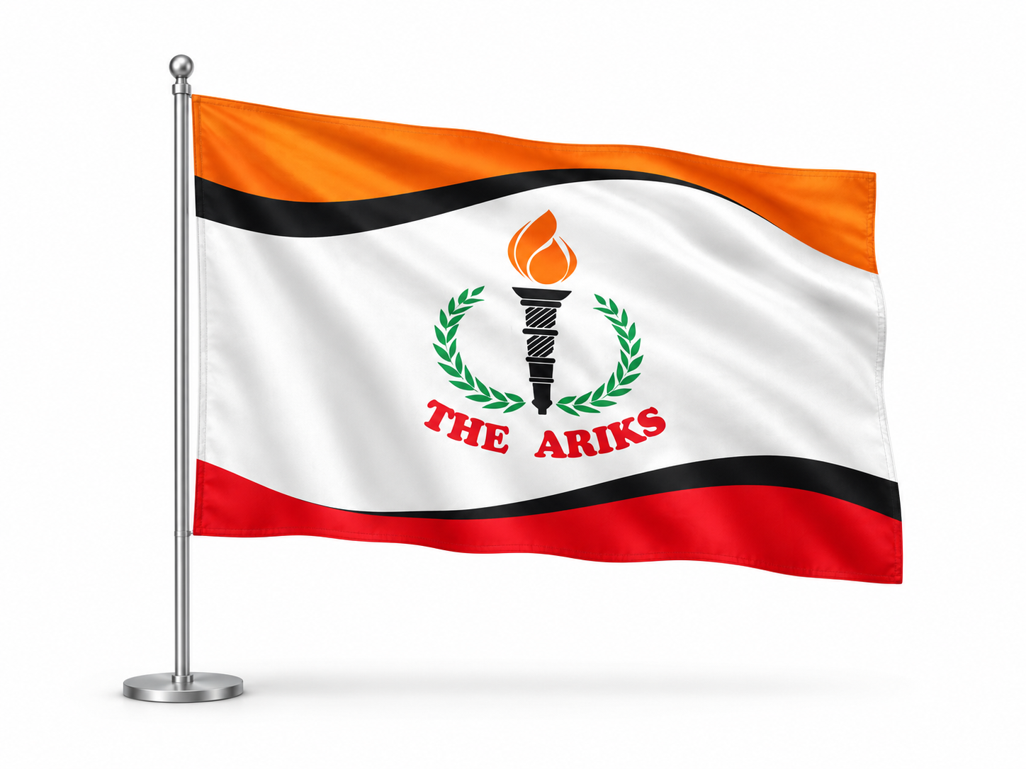 Institutional Torch Custom Flag