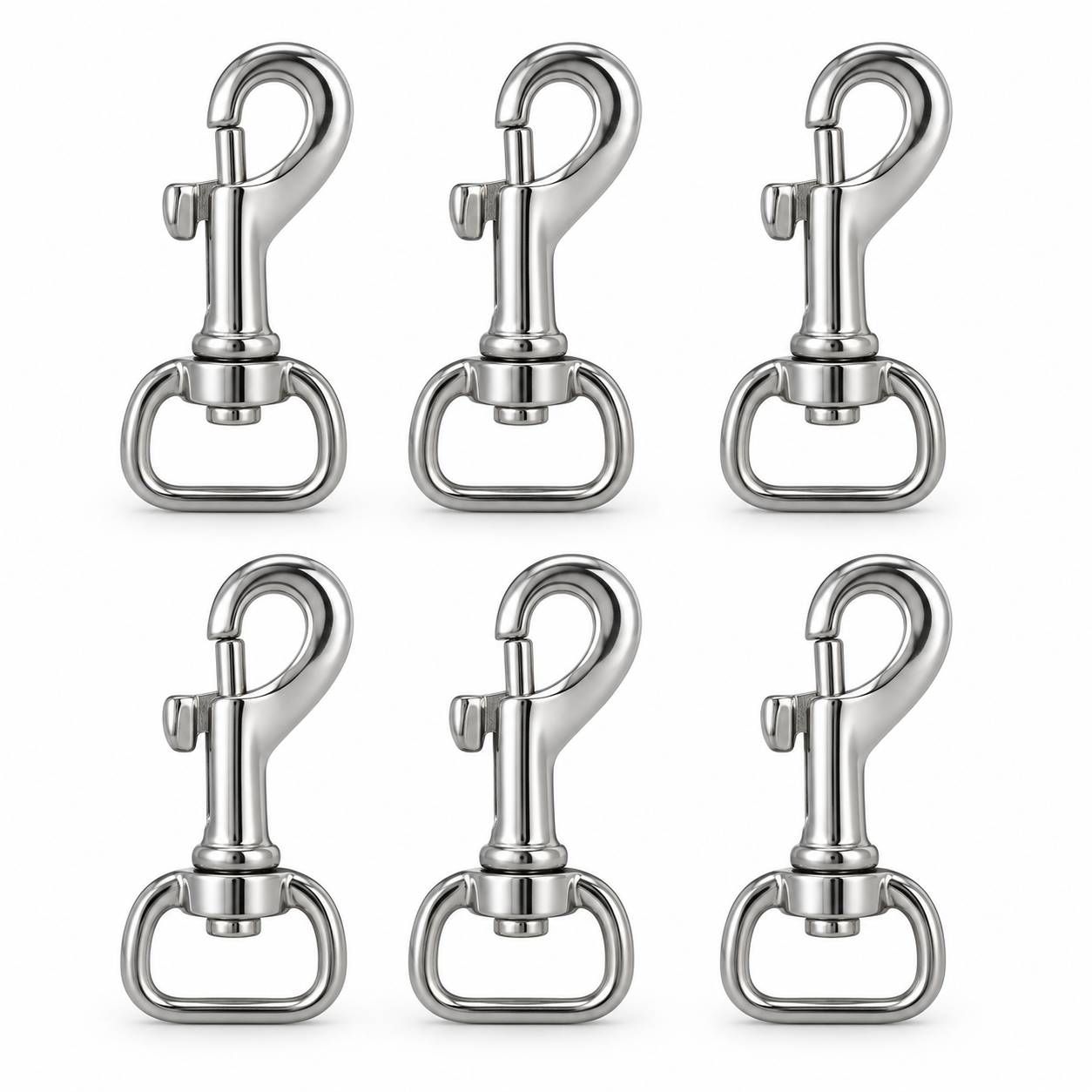 Stainless-Steel Flag Snap Hooks