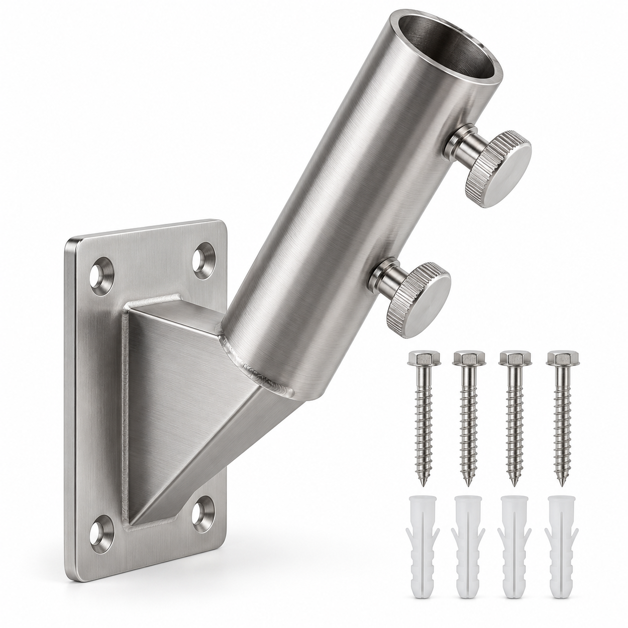 Heavy-Duty Wall Pole Bracket