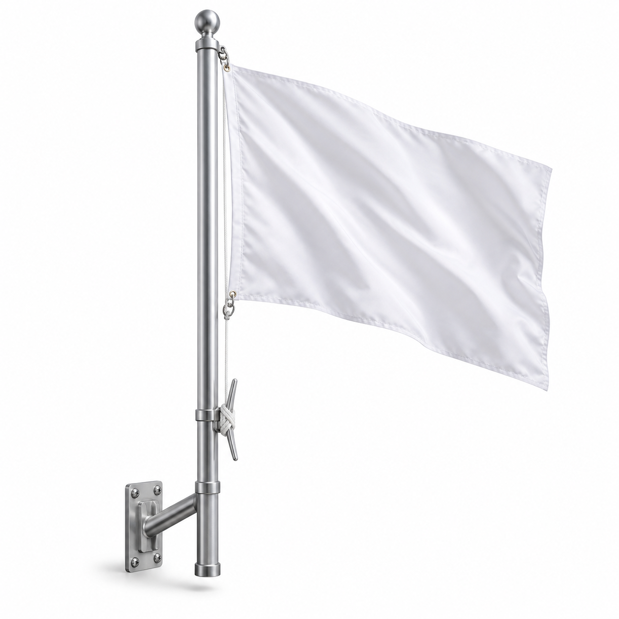 Outdoor Wall-Mounted Flagpole