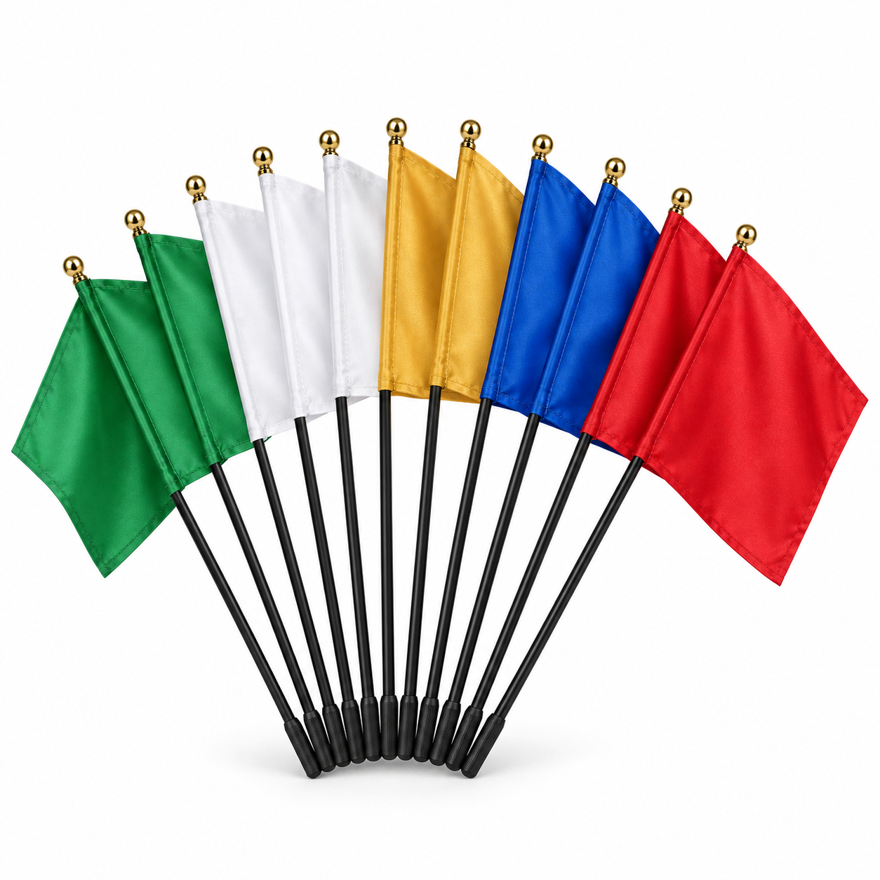 Promotional Hand Flags — Pack of 12