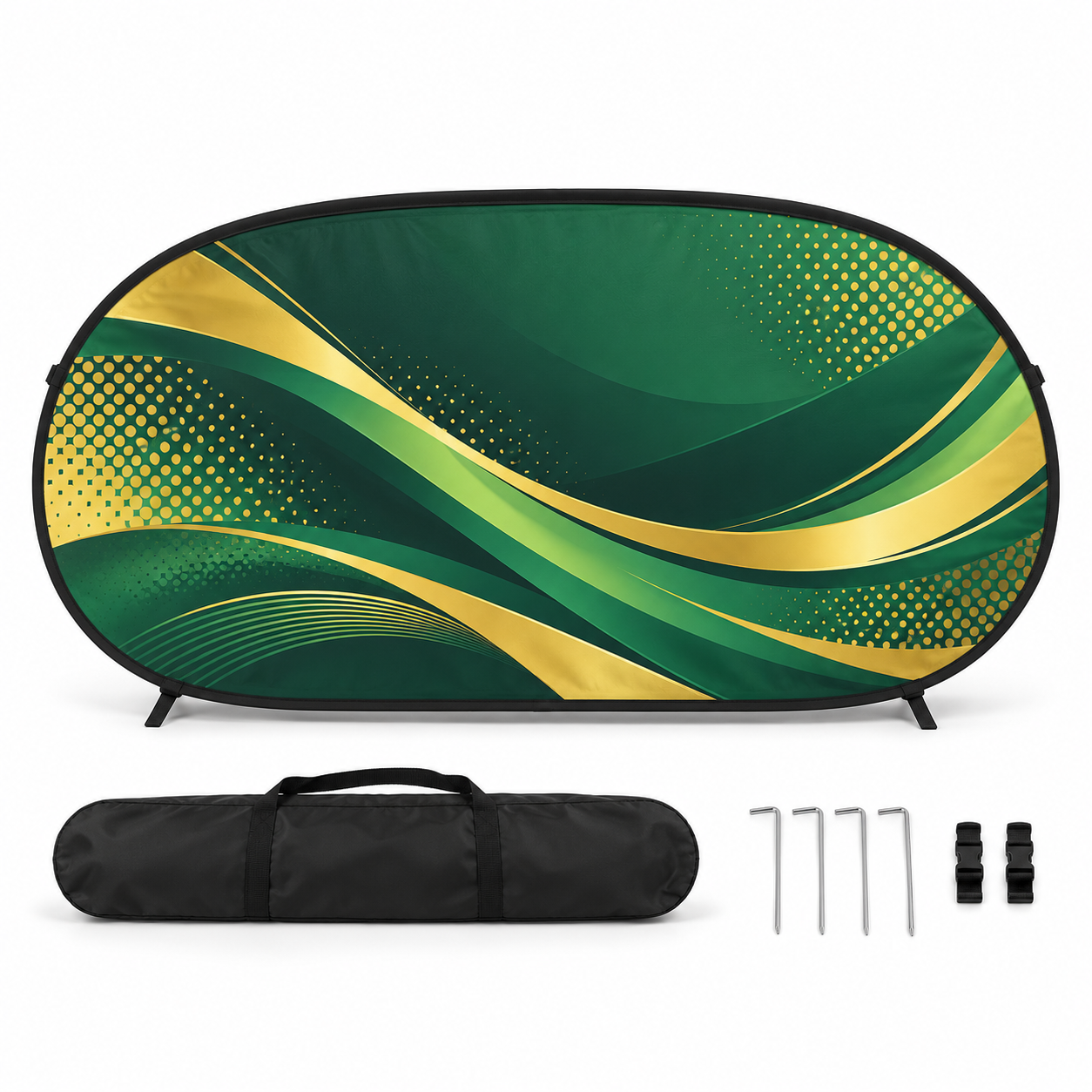 Oval Pop-Up Event Banner