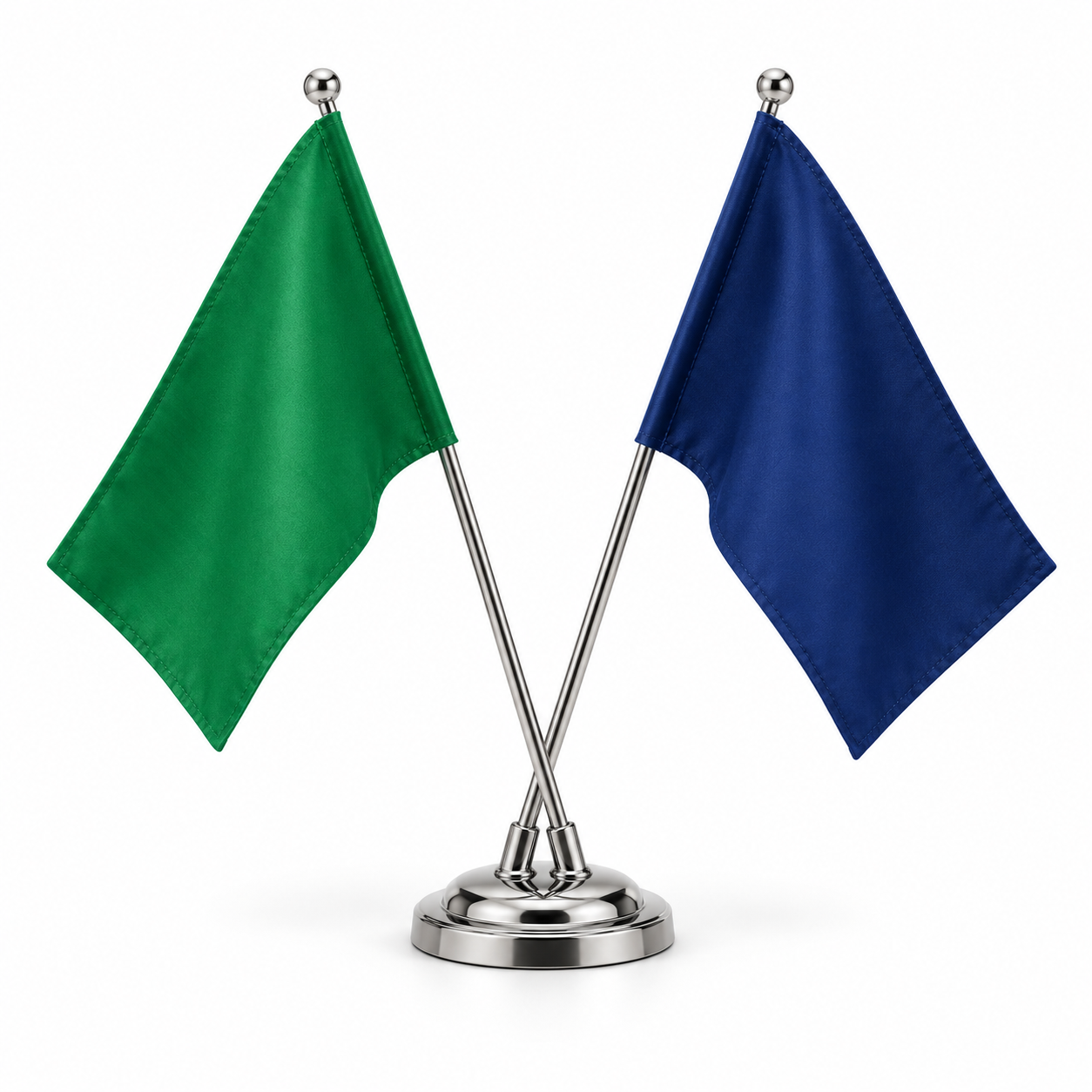 Double Crossed Table Flag Set